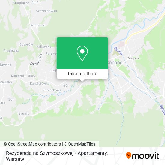 Rezydencja na Szymoszkowej - Apartamenty map