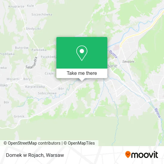 Карта Domek w Rojach
