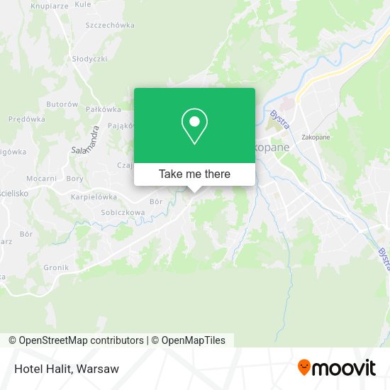 Hotel Halit map