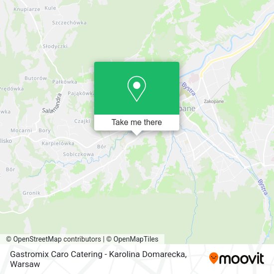 Gastromix Caro Catering - Karolina Domarecka map