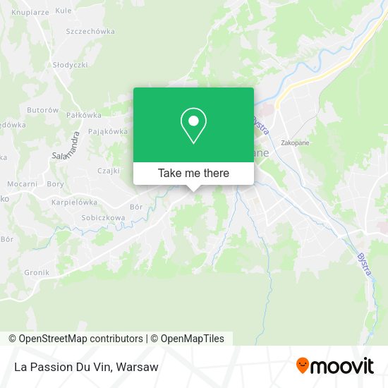 La Passion Du Vin map