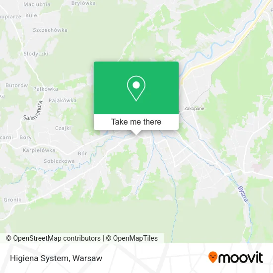 Карта Higiena System