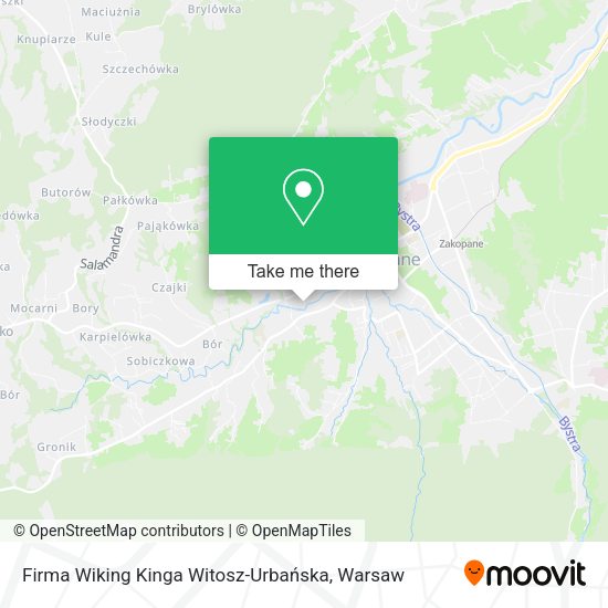 Firma Wiking Kinga Witosz-Urbańska map