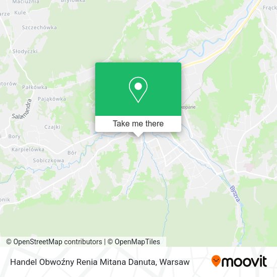 Handel Obwoźny Renia Mitana Danuta map