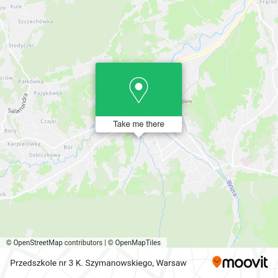 Przedszkole nr 3 K. Szymanowskiego map