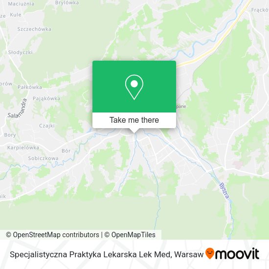 Specjalistyczna Praktyka Lekarska Lek Med map