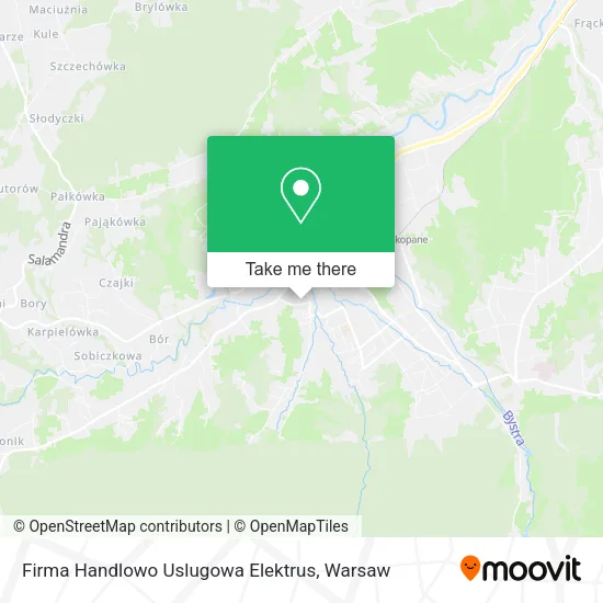 Карта Firma Handlowo Uslugowa Elektrus