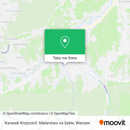 Karasek Krzysztof. Malarstwo na Szkle map