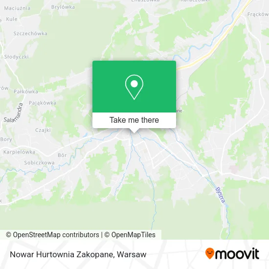 Карта Nowar Hurtownia Zakopane