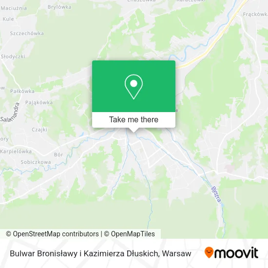 Карта Bulwar Bronisławy i Kazimierza Dłuskich