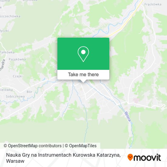 Nauka Gry na Instrumentach Kurowska Katarzyna map