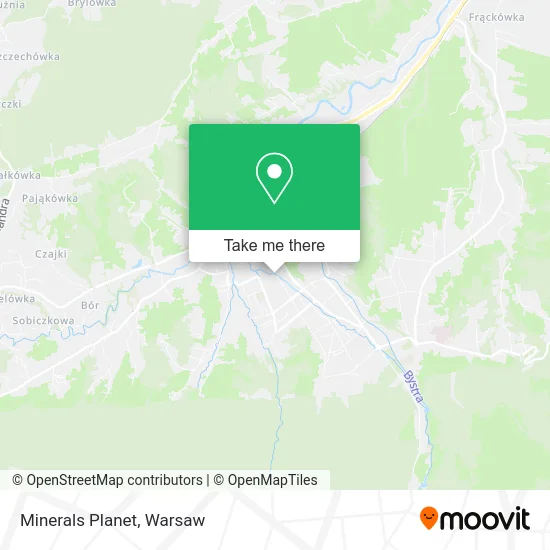 Карта Minerals Planet