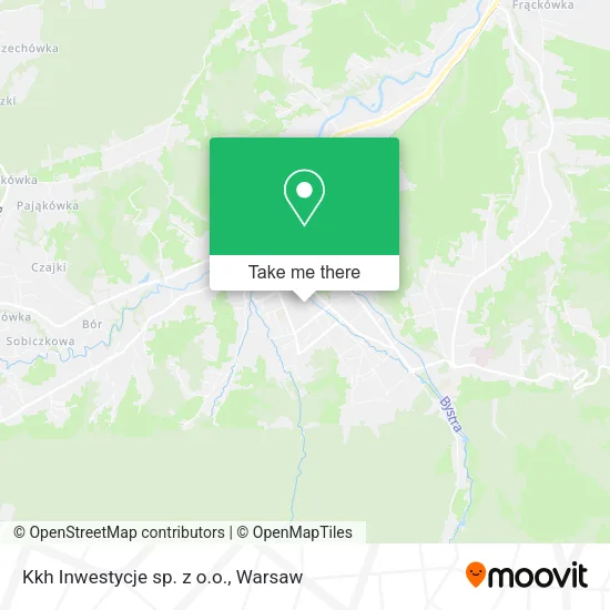Карта Kkh Inwestycje sp. z o.o.