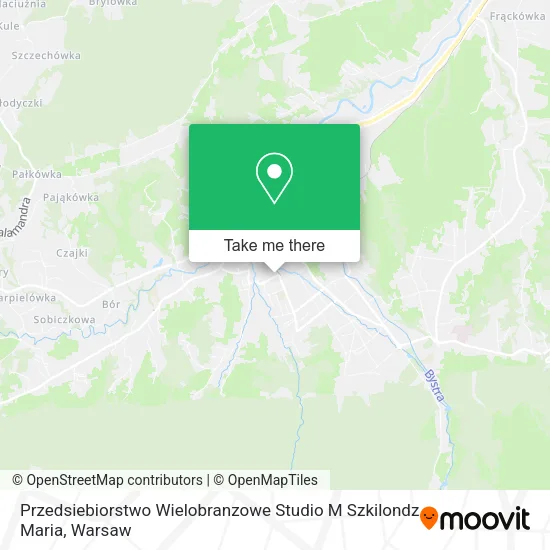 Карта Przedsiebiorstwo Wielobranzowe Studio M Szkilondz Maria