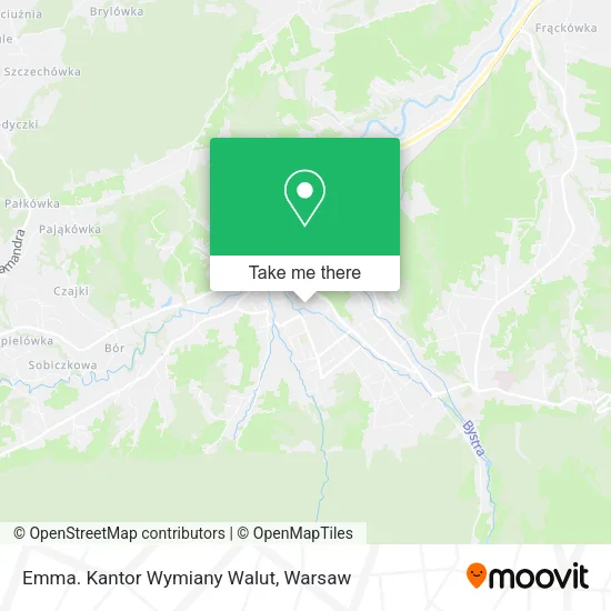 Карта Emma. Kantor Wymiany Walut
