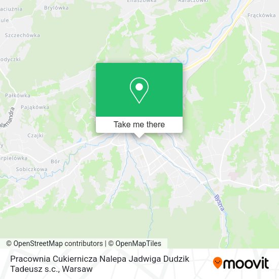 Pracownia Cukiernicza Nalepa Jadwiga Dudzik Tadeusz s.c. map