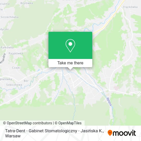 Tatra-Dent - Gabinet Stomatologiczny - Jasińska K. map