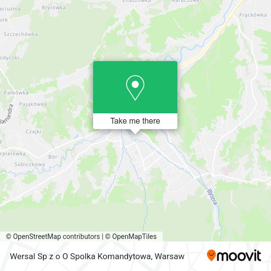 Wersal Sp z o O Spolka Komandytowa map