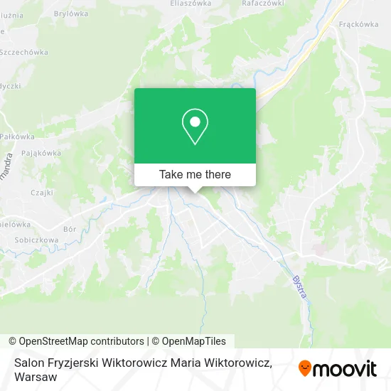Карта Salon Fryzjerski Wiktorowicz Maria Wiktorowicz