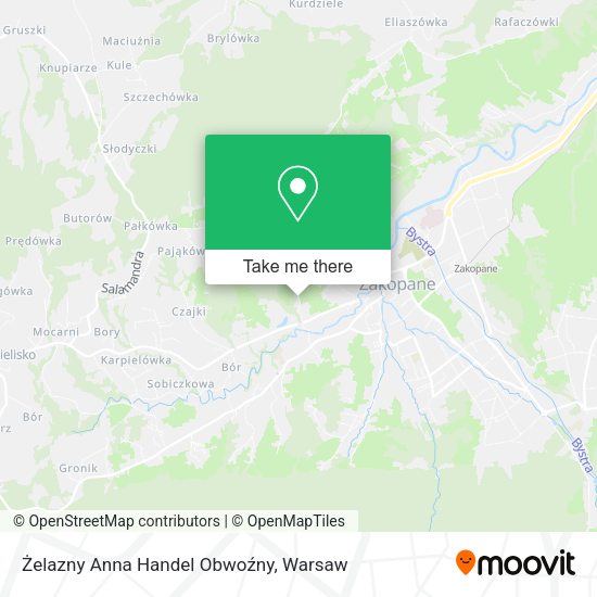 Żelazny Anna Handel Obwoźny map