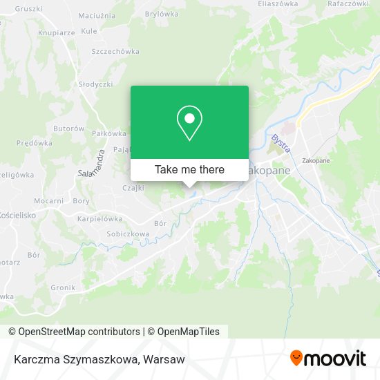 Karczma Szymaszkowa map