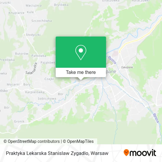 Карта Praktyka Lekarska Stanislaw Zygadlo