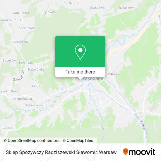 Sklep Spożywczy Radziszewski Sławomir map