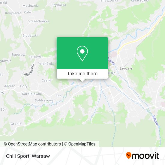 Chili Sport map