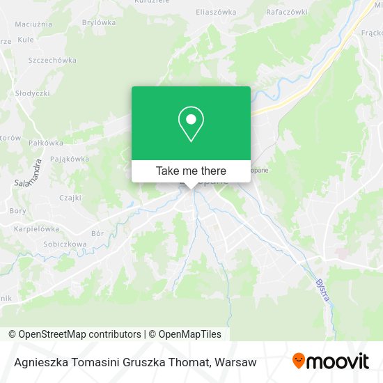 Agnieszka Tomasini Gruszka Thomat map