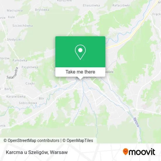 Карта Karcma u Szeligów