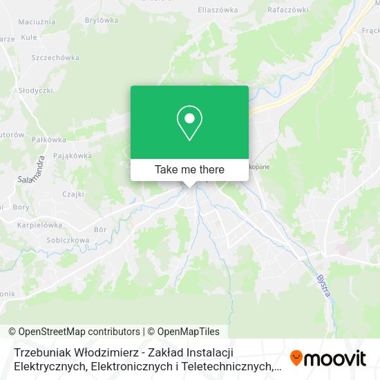 Карта Trzebuniak Włodzimierz - Zakład Instalacji Elektrycznych, Elektronicznych i Teletechnicznych