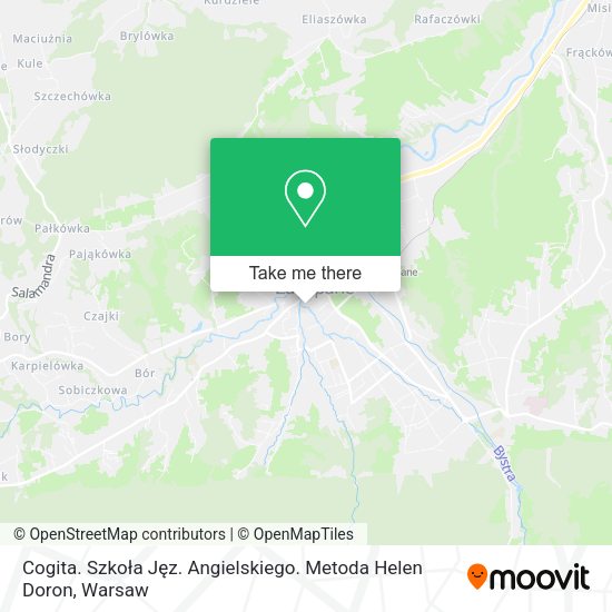 Cogita. Szkoła Jęz. Angielskiego. Metoda Helen Doron map