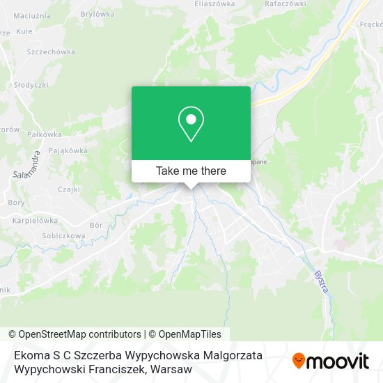 Ekoma S C Szczerba Wypychowska Malgorzata Wypychowski Franciszek map