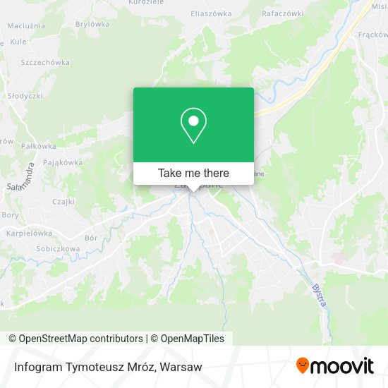 Infogram Tymoteusz Mróz map