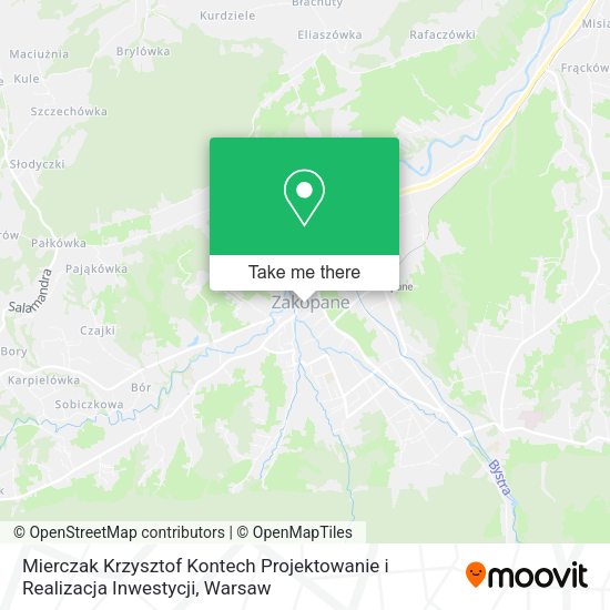 Mierczak Krzysztof Kontech Projektowanie i Realizacja Inwestycji map