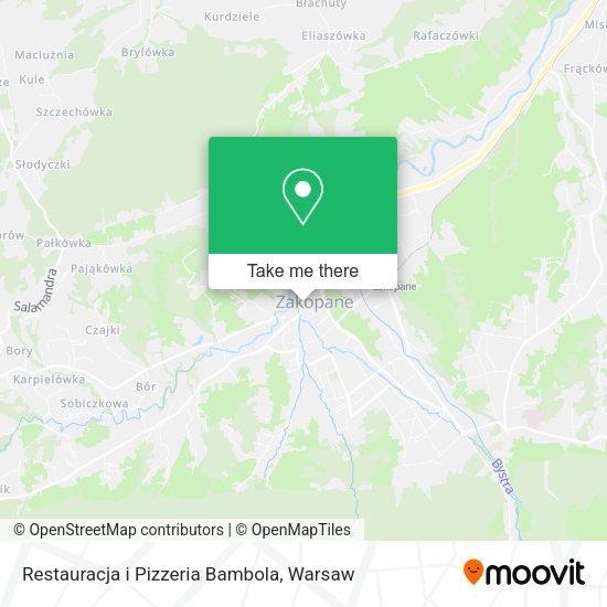 Restauracja i Pizzeria Bambola map