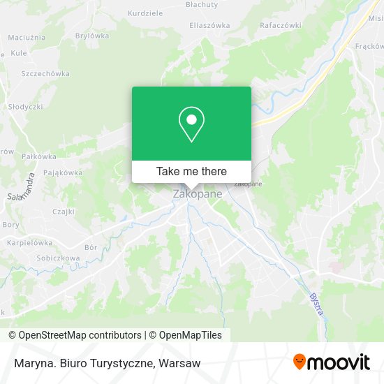 Maryna. Biuro Turystyczne map