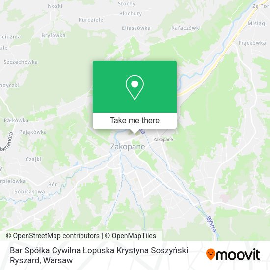 Bar Spółka Cywilna Łopuska Krystyna Soszyński Ryszard map