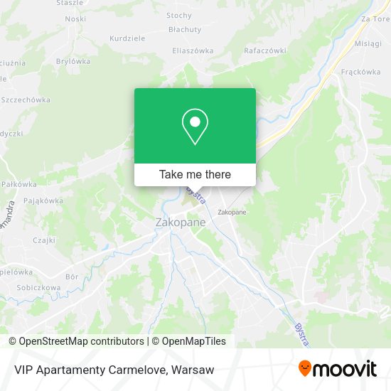 VIP Apartamenty Carmelove map