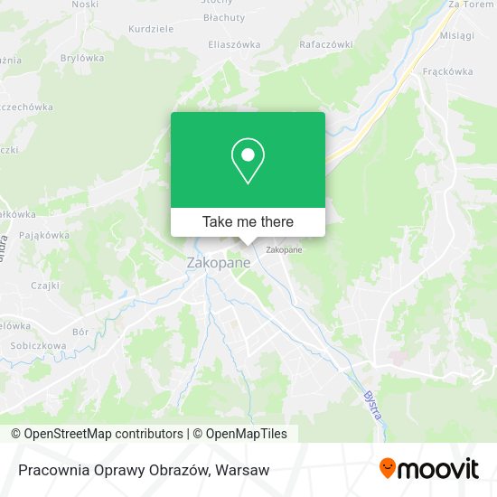 Pracownia Oprawy Obrazów map