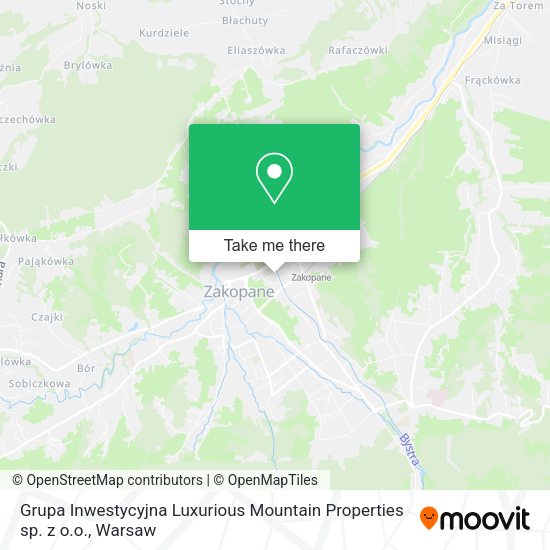 Grupa Inwestycyjna Luxurious Mountain Properties sp. z o.o. map