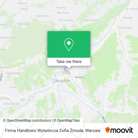 Firma Handlowo Wytwórcza Zofia Żmuda map