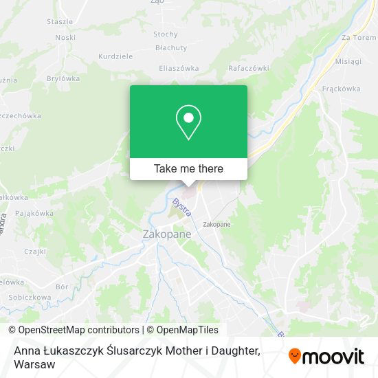 Anna Łukaszczyk Ślusarczyk Mother i Daughter map