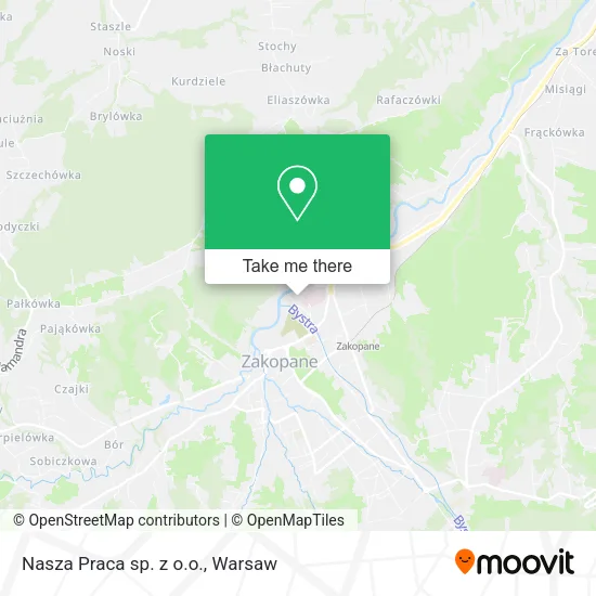 Карта Nasza Praca sp. z o.o.