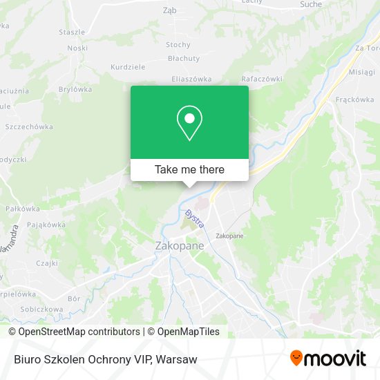 Biuro Szkolen Ochrony VIP map