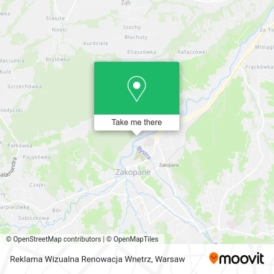 Карта Reklama Wizualna Renowacja Wnetrz