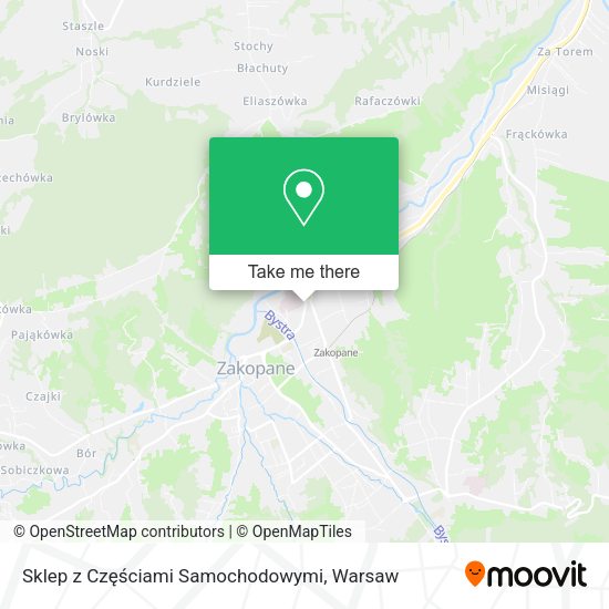 Sklep z Częściami Samochodowymi map