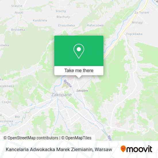 Kancelaria Adwokacka Marek Ziemianin map