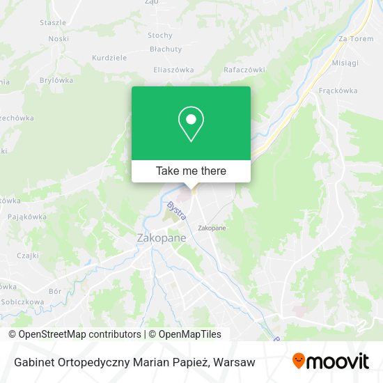 Gabinet Ortopedyczny Marian Papież map