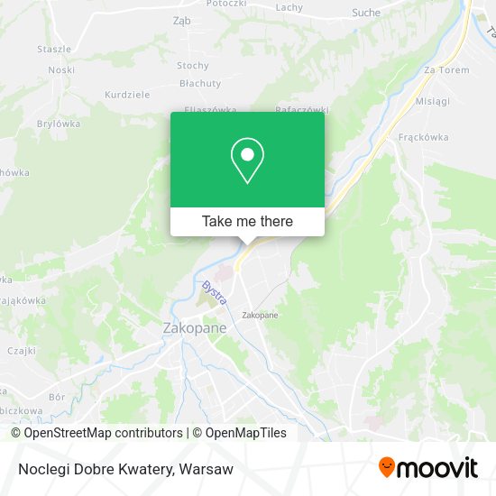 Noclegi Dobre Kwatery map